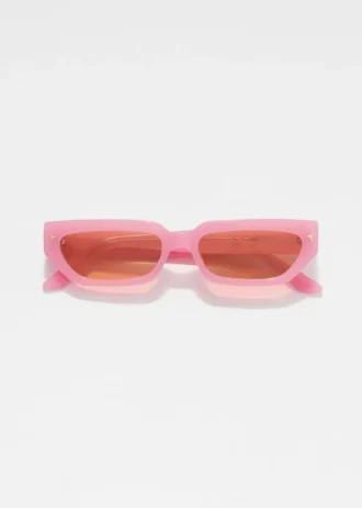 Acetat-Sonnenbrille mit schmalem Rahmen