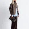 Asymmetrische Wolljacke Asymmetrische Wolljacke