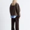 Asymmetrische Wolljacke Asymmetrische Wolljacke