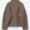 Asymmetrische Wolljacke Asymmetrische Wolljacke