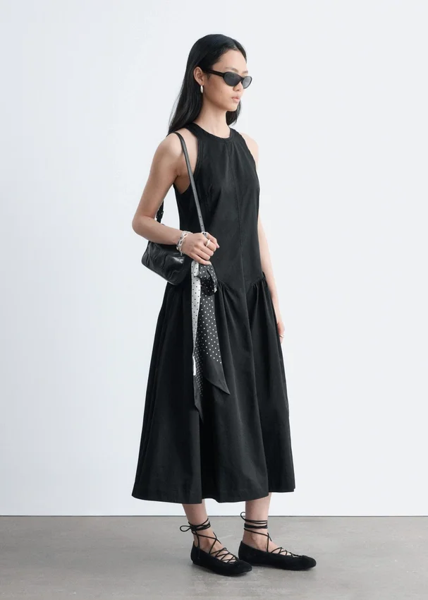 Ausgestelltes Midikleid Ausgestelltes Midikleid