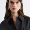 Ausgestelltes Minikleid mit Kordelzug Ausgestelltes Minikleid mit Kordelzug