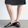 Ballerinas mit gekreuzten Riemen Ballerinas mit gekreuzten Riemen
