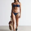 Bandeau-Bikini-Oberteil mit Bindeband vorne Bandeau-Bikini-Oberteil mit Bindeband vorne