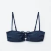 Bandeau-Bikini-Oberteil mit Bindeband vorne Bandeau-Bikini-Oberteil mit Bindeband vorne