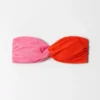 Bandeau-Bikini-Oberteil mit Struktur Bandeau-Bikini-Oberteil mit Struktur