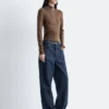 Barrel-Jeans mit weitem Bein Barrel-Jeans mit weitem Bein