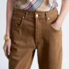 Barrel-Jeans mit weitem Bein Barrel-Jeans mit weitem Bein