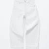 Barrel-Jeans mit weitem Bein Barrel-Jeans mit weitem Bein