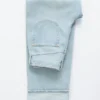 Barrel-Jeans mit weitem Bein Barrel-Jeans mit weitem Bein