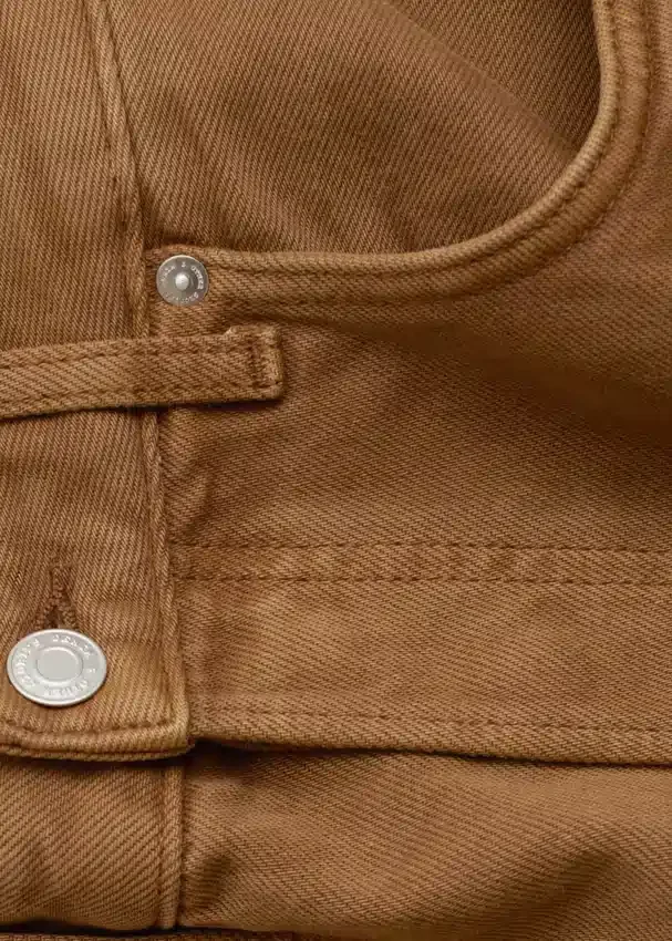 Barrel-Jeans mit weitem Bein Barrel-Jeans mit weitem Bein