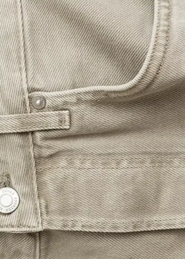 Barrel-Jeans mit weitem Bein Barrel-Jeans mit weitem Bein
