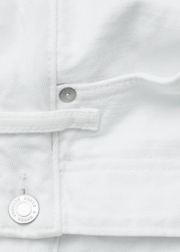 Barrel-Jeans mit weitem Bein Barrel-Jeans mit weitem Bein