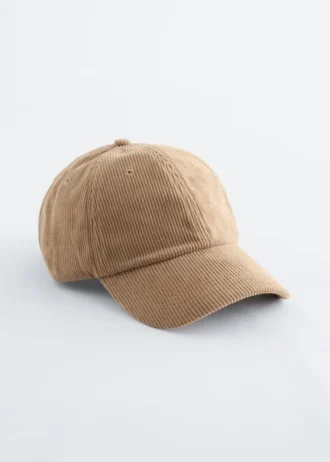 Baseballkappe aus Cord