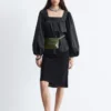 Baumwoll-Bluse mit quadratischem Ausschnitt Baumwoll-Bluse mit quadratischem Ausschnitt