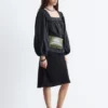 Baumwoll-Bluse mit quadratischem Ausschnitt Baumwoll-Bluse mit quadratischem Ausschnitt