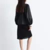 Baumwoll-Bluse mit quadratischem Ausschnitt Baumwoll-Bluse mit quadratischem Ausschnitt