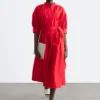 Baumwoll-Maxikleid Baumwoll-Maxikleid