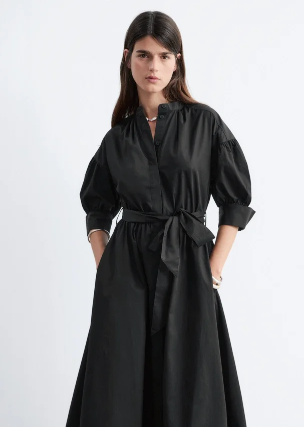 Baumwoll-Maxikleid Baumwoll-Maxikleid