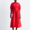 Baumwoll-Maxikleid Baumwoll-Maxikleid