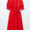 Baumwoll-Maxikleid Baumwoll-Maxikleid