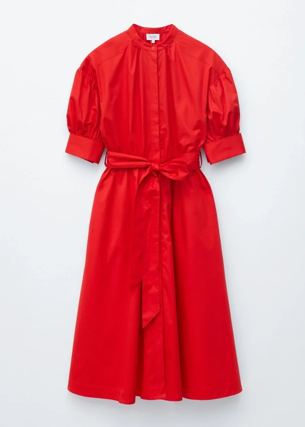 Baumwoll-Maxikleid Baumwoll-Maxikleid