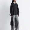 Baumwoll-Peplum-Oberteil Baumwoll-Peplum-Oberteil