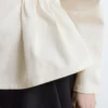 Baumwoll-Peplum-Oberteil Baumwoll-Peplum-Oberteil