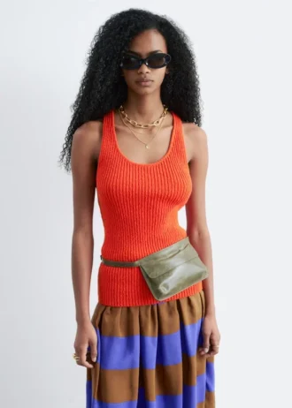 Baumwoll-Racerback-Top