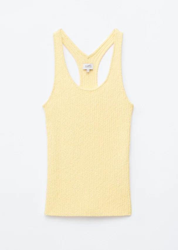 Baumwoll-Racerback-Top Baumwoll-Racerback-Top
