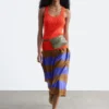 Baumwoll-Racerback-Top Baumwoll-Racerback-Top