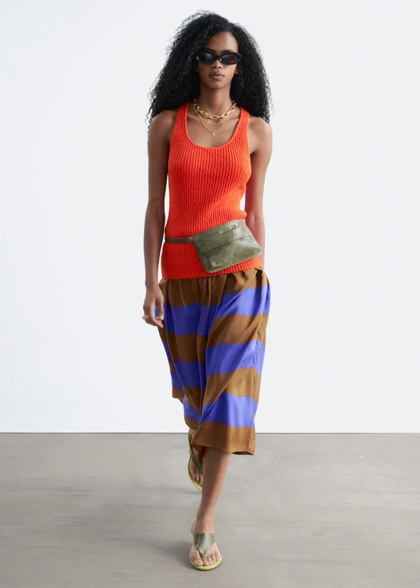 Baumwoll-Racerback-Top Baumwoll-Racerback-Top