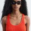 Baumwoll-Racerback-Top Baumwoll-Racerback-Top