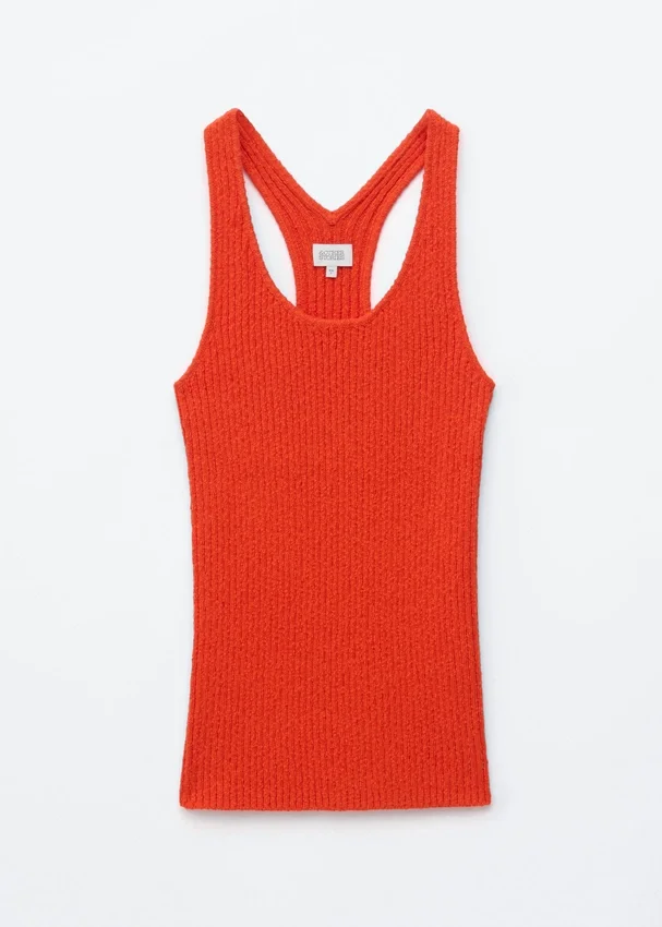 Baumwoll-Racerback-Top Baumwoll-Racerback-Top