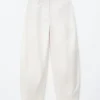 Baumwoll-Twill-Hose mit geradem Bein Baumwoll-Twill-Hose mit geradem Bein