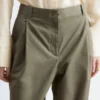 Baumwollhose mit Bundfalten Baumwollhose mit Bundfalten