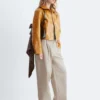 Baumwollhose mit Bundfalten Baumwollhose mit Bundfalten