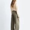 Baumwollhose mit Bundfalten Baumwollhose mit Bundfalten