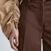Baumwollhose mit Pressfalte Baumwollhose mit Pressfalte