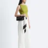 Baumwollhose mit Pressfalte Baumwollhose mit Pressfalte