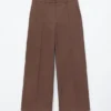 Baumwollhose mit Pressfalte Baumwollhose mit Pressfalte