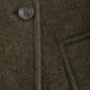 Übergroße Wolljacke