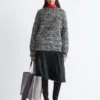 Übergroßer Wollpullover