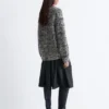 Übergroßer Wollpullover
