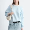 Übergroßes Sweatshirt aus Baumwolljersey Übergroßes Sweatshirt aus Baumwolljersey