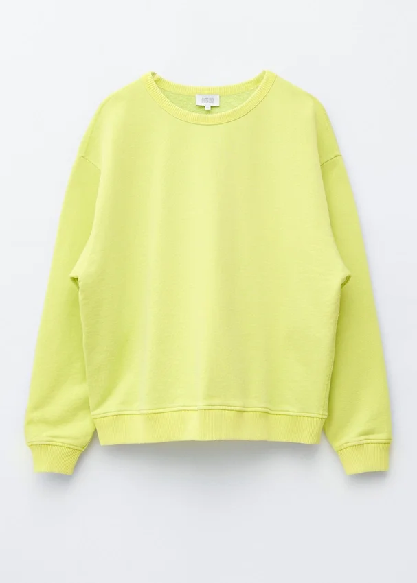 Übergroßes Sweatshirt aus Baumwolljersey Übergroßes Sweatshirt aus Baumwolljersey