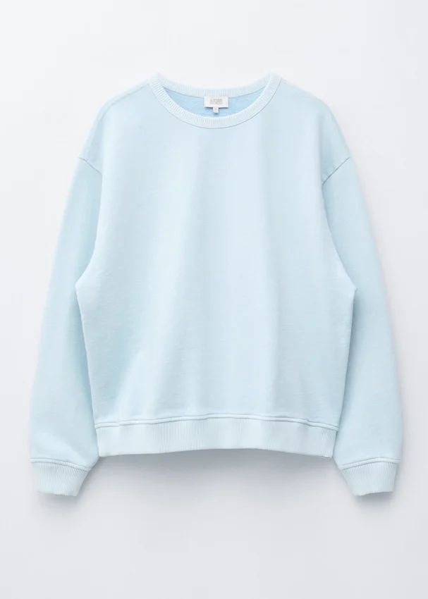 Übergroßes Sweatshirt aus Baumwolljersey Übergroßes Sweatshirt aus Baumwolljersey