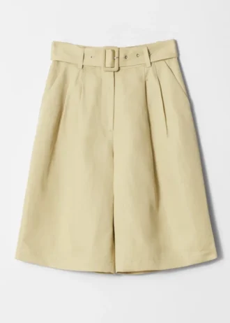 Bermudashorts mit Falten