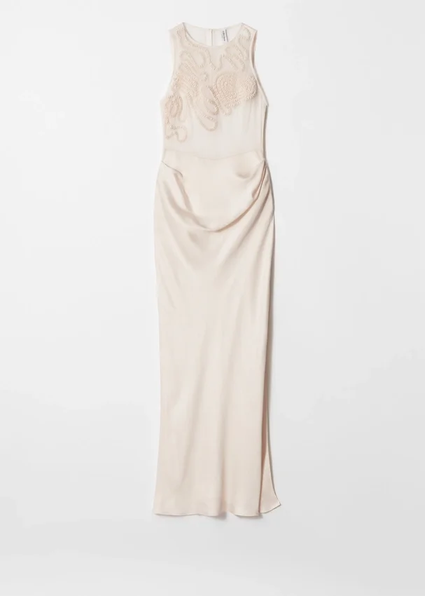 Besticktes Maxikleid Besticktes Maxikleid