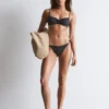 Bikini-Oberteil mit Bügel und Schleifendetail Bikini-Oberteil mit Bügel und Schleifendetail